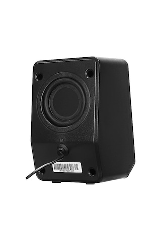 Mikado MD-178 2.0 3W 2 Siyah RGB Aydınlatmalı USB + 3.5 MM USB 5V Hoparlör