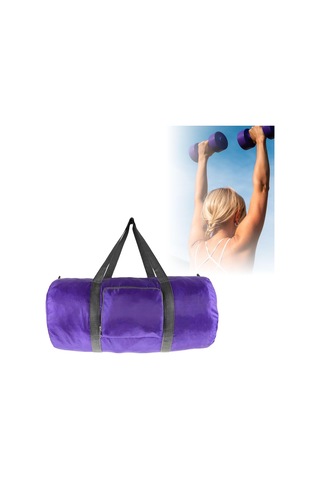 Homyl Katlanabilir Seyahat Duffel Torbası Katlama Yürüyüş Menekşe