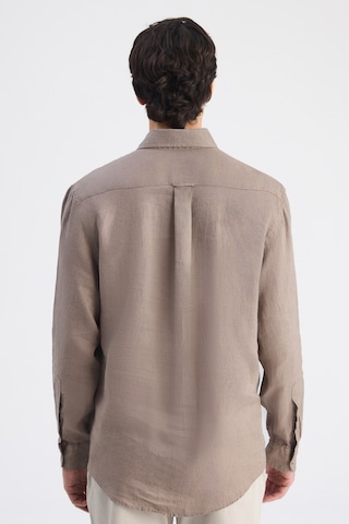 D'S Damat Ds Damat Comfort Vizon Düz Keten Gömlek 6hc02ap01304m Çok Renkli 2XL