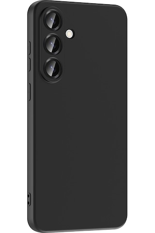 Samsung Galaxy Uyumlu S25 Fe Kılıf İçi Kadife Lansman Kapak Siyah