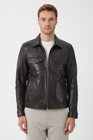 Foley Kahverengi Deri Mont 001