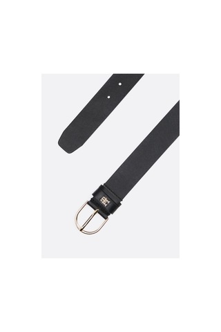Tommy Hilfiger Siyah Kadın Deri Kemer-6080 Siyah
