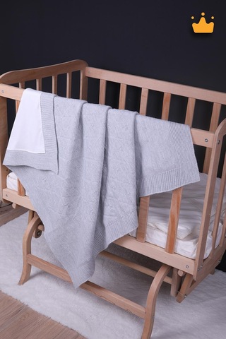 Babyhola Triko Kız Erkek Bebek Battaniye Tv Battaniyesi 13516 001