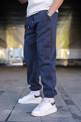 Lacivert Batik Desenli Jogger Eşofman Altı E6582 Lacivert