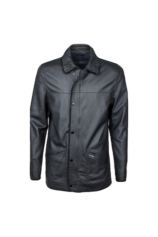 Tamer Tanca Erkek Hakiki Deri Siyah Deri Mont 1000 034 Erk Derımont Sk23/24 Sıyah Tafta Siyah