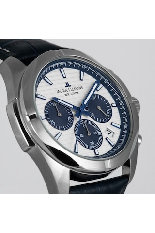 Jacques Lemans Melbourne 1-2180c Erkek Kol Saati Gümüş