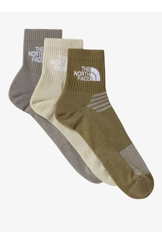 The North Face 3'lü Unisex Çorap Çok Renkli