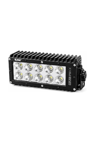 Mega Oto Market 30w 10 Led Off Road Projektör Çalışma Lambası Ip68 Su Geçirmez 12v-24v