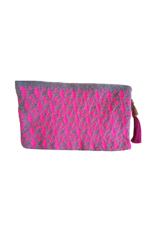 El&Ma El Örgüsü Wayuu Clutch Çanta (32 cm x 20 cm)