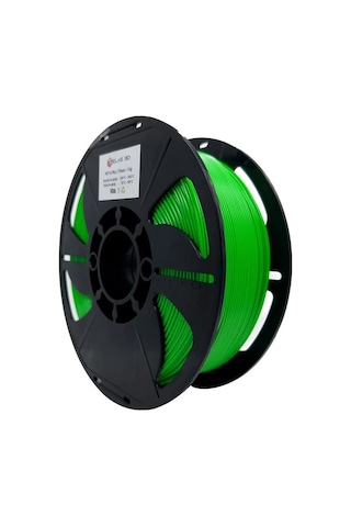 Elas Petg Plus Filament 1.75mm 1kg Filament Yeşil