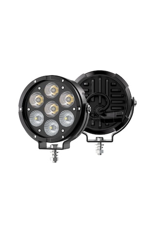 Motosiklet Profesyonel Led Sis Farı Kiti Renk Kapaklı 100w Modlu Beyaz + Kapak İle Sarı Sis Farı