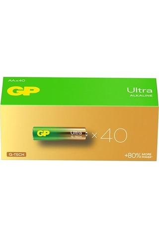 Gp 15au R6 Ultra Alkalin Kalem Aa 40 Lı Paket