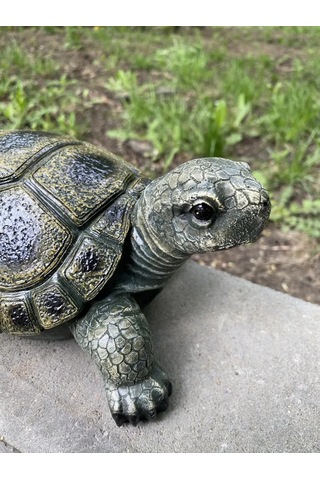 Barel'ef Bahçe Figürü Kaplumbağa 21,5 Cm 404139528