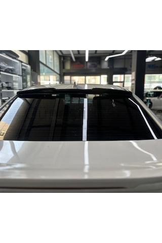 Honda City 2022+ Uyumlu Parlak Siyah Plastik Cam Üstü Rüzgarlık Spoiler