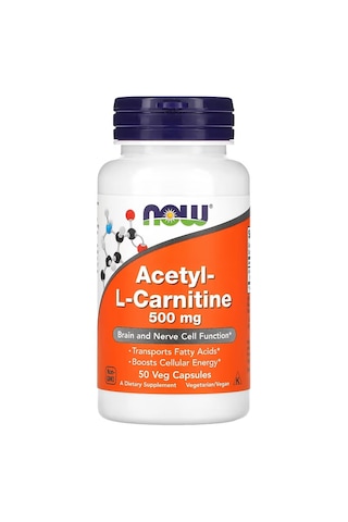 Now Foods Acetyl-l Carnitine 500 Mg Amino Acid Brain And Nerve Ce
