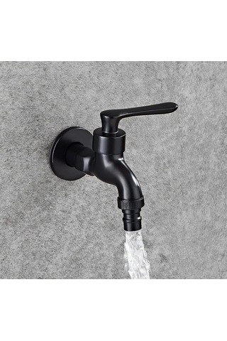 Açık Hava Bahçe Musluğu Tek Kumandalı Vintage Soğuk Su Musluğu 1/2 İnç Çıkış - 1/2 İnç Giriş , Bahçe Ve Çamaşırhane İçin Uygun Diğer