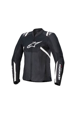 Alpinestars Stella T-sps Air V2 Korumalı Kadın Motosiklet Montu Siyah Beyaz