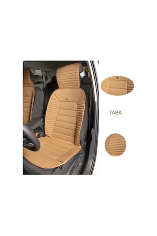 Volkswagen Polo Comfortline Uyumlu Koltuk Minderi Ön 2'li Set Bumerang Taba