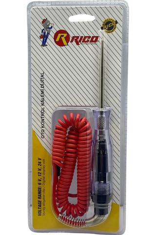 Rıco 6v-12v-24v Kontrol Kalemi Dijital
