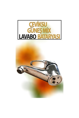 Güneş Mix Model Lavabo Bataryası Krom