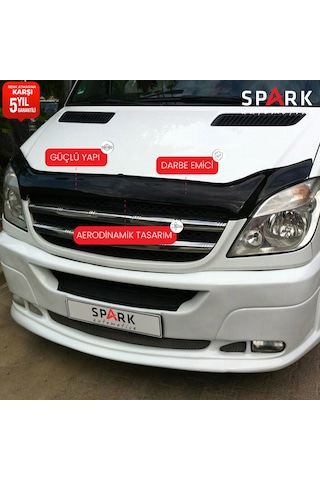 Mercedes Sprinter 2006-2012 Yıl Aralığı Uyumlu Kaput Rüzgarlığı 3mm