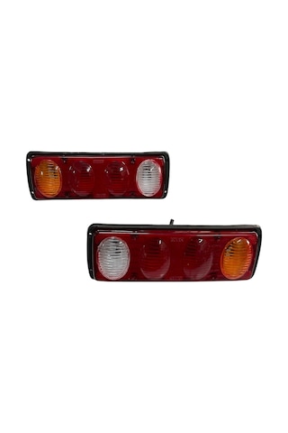 Elektrikli 3 Tekerlekli Kasalı Stop Sağ Sol Komple Ampullu Model 31 -11 Cm