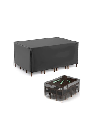 Bahçe Mobilya Koruma Örtüsü Branda 260x150x75 Cm Su Geçirmez