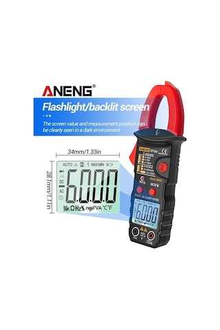 Didadodo Aneng St184 Multimetre, Akıllı Test Cihazı, Gerilim-akım Pens