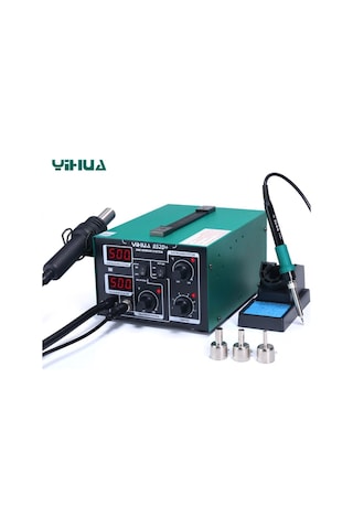 Yihua 852d+ Diyafram Sıcak Hava Üflemeli Havya İstasyonu 660w