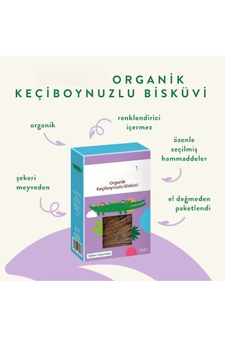 Mey İthalat Keçiboynuzlu Bisküvi 55gr