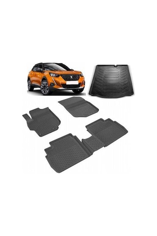 Sahler Peugeot 2008 Havuzlu Paspas Ve Bağaj Havuzu 2018-2022