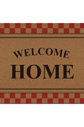Decovetro Kapı Önü Halı Paspas Welcome Home Desenli 40 X 60 Cm Genel
