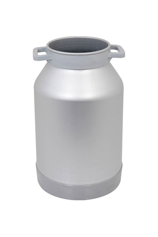 Melasty Süt Sağma Makinesi Alüminyum Süt Güğümü 50 Litre İki Kulplu Geniş Ağız Kapak Hariç -1738