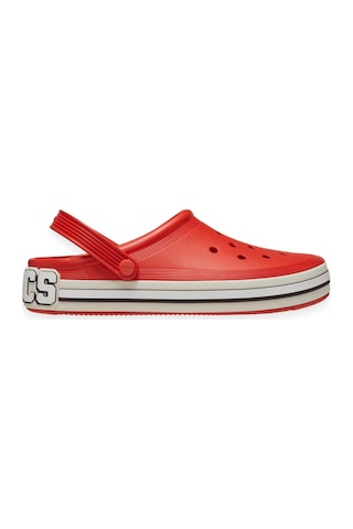 Crocs 209651 Off Court Logo Clog Kırmızı Erkek Terlik Kırmızı