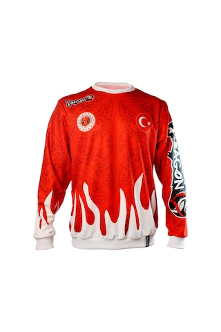 Dragondo Tx8501 Milli Takım Muaythai Sweatshirt Muay Thai Federasyon Logolu Milli Takım Sweatshirt