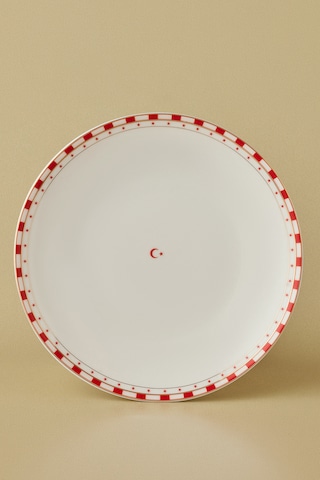 Karaca Türkiye Serisi Pasta Tabağı 19 Cm Kırmızı