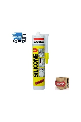 Soudal Silikon Beyaz Veya Şeffaf 280 Gr. Soudal Silikon Beyaz Veya Şeffaf 280 Gr.