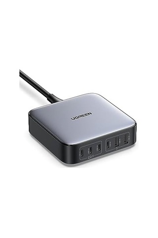 200w Usb C Şarj Cihazı 100w + 100w 6 Bağlantı Noktalı Pd Şarj Cihazı Gan Iı Pps Macbook Pro/air İphone İpad Pro İle Uyumludur.