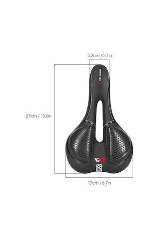 Dancemonkey Bisiklet Koltuğu Yastıklı Sele Minderi, Erkek Kadın Mtb Bisiklet Koltuğu Minderi, Çok Renkli Çok Renkli