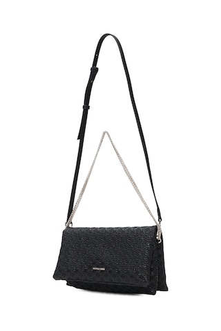 Us Polo Assn Us25687 Siyah Uspolo Assn Kadın Zincir Ve Deri Saplı Çapraz Çanta Clutch