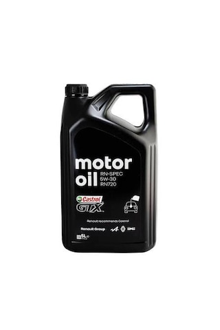 Castrol GTX 5W-30 RN0720 DPF Uyumlu Tam Sentetik Motor Yağı
