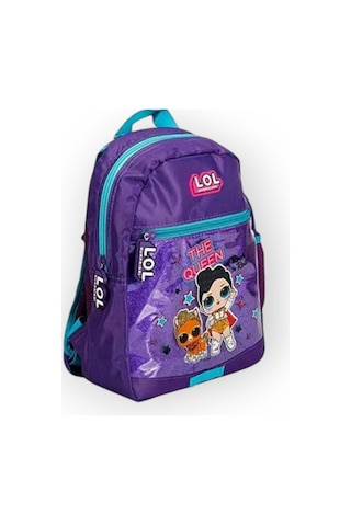 Surprise Anaokul Çantası + Çift Gözlü Kalemlik Lisanslı Aluminyum Matara Suluk 500ml 1 Çok Renkli