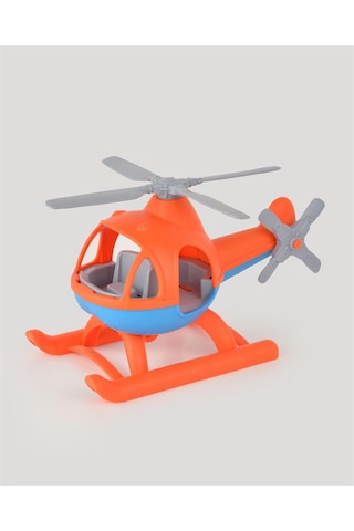 Büyük Helikopter Turuncu Mavi