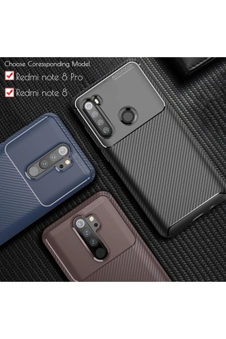 Xiaomi Redmi Note 8 Pro Elde Kaymayan Kamera Korumali Kilif 395556660