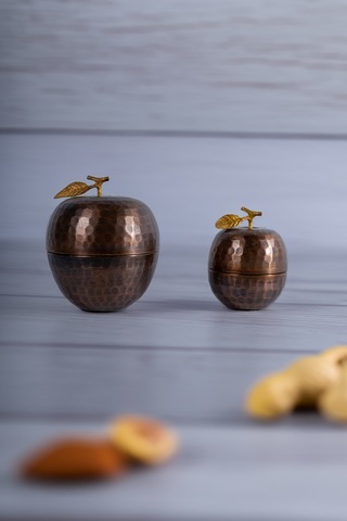Cuvesta El Yapımı Bakır Oksit Şekerlik Ve Çerezlik Seti