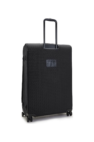 Kıplıng New Youri Spin L Büyük Boy Tekerlekli Valiz Siyah Sıgnature Emb Siyah