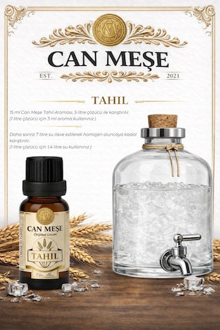 Can Meşe Tahıl Aroması Votka Kiti 15 ML - 5 L için Uyumlu