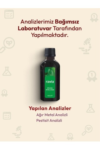 Ravla Spirulinalı Bitkisel Karışım 100 ML