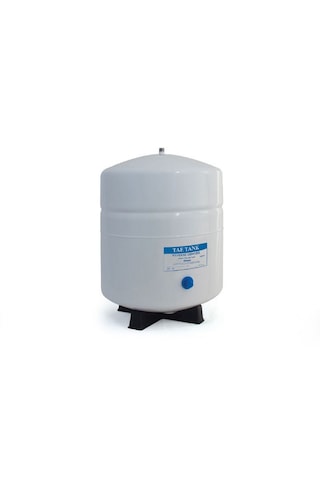 8 Litre Çelik Su Artıma Tankı Tank Vanası Beyaz
