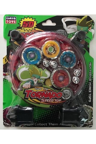 Beyblade Metal Fushion Tornado Clash 5d Arenalı 4 Lü Oyuncak Seti Diğer